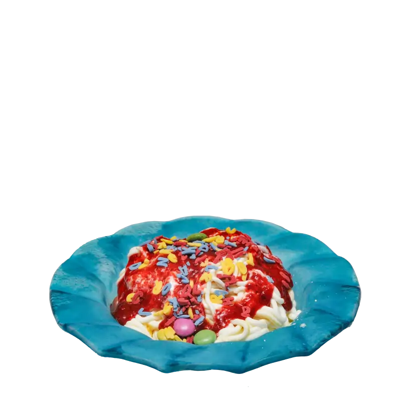 Kinder Spaghetti-Eis